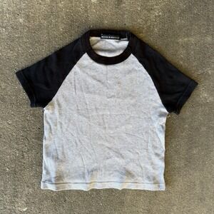 Brandy Melville Cropped Baby‎ Tee